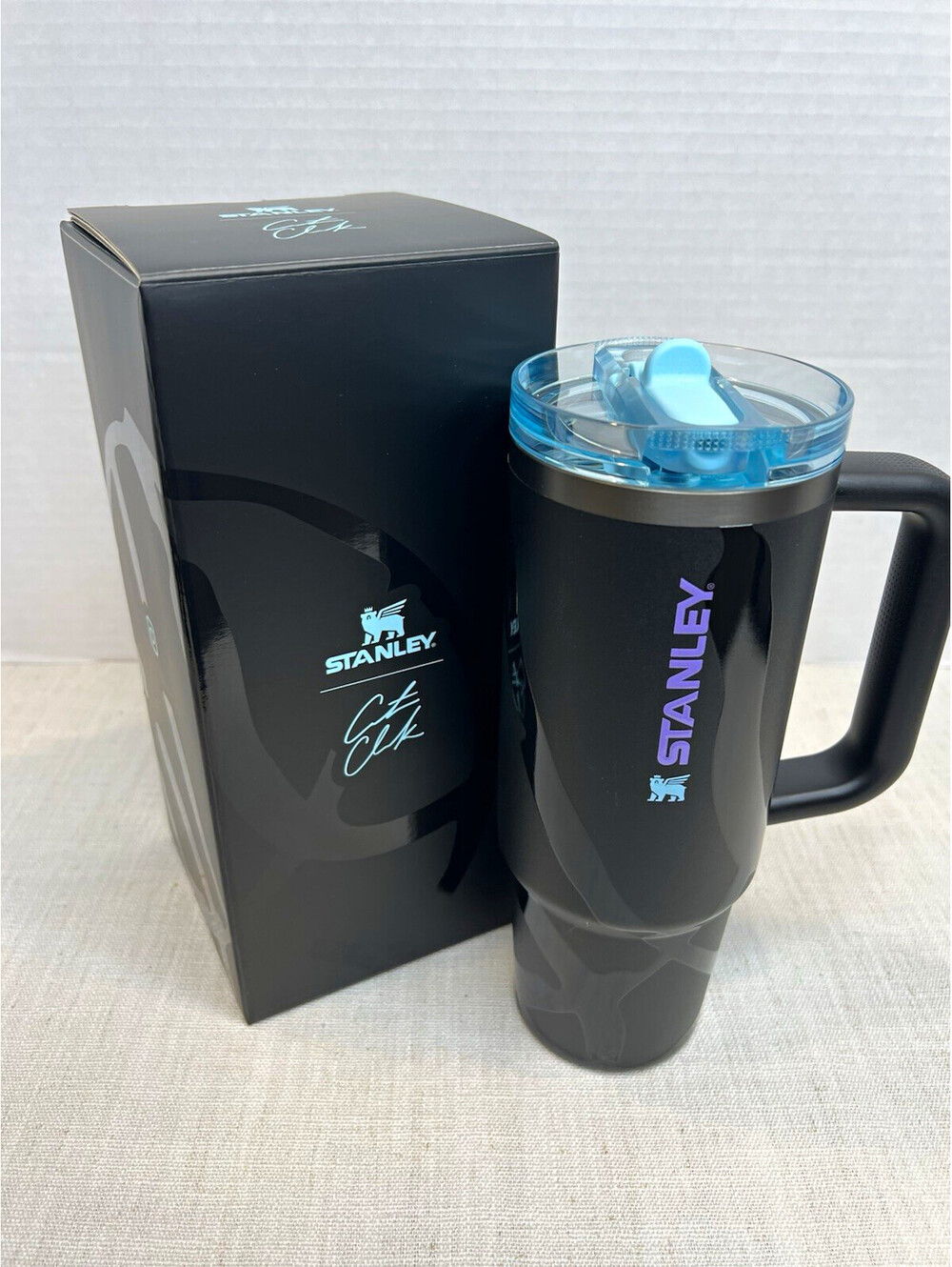 Stanley Quencher ProTour 30 oz Tumbler Black w/ Handle Caitlyn Clark